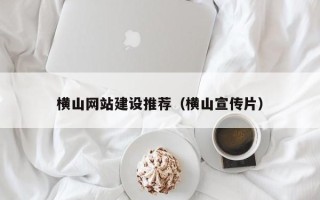 大悟横山网站建设推荐（横山宣传片）