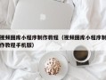 大悟视频图库小程序制作教程（视频图库小程序制作教程手机版）
